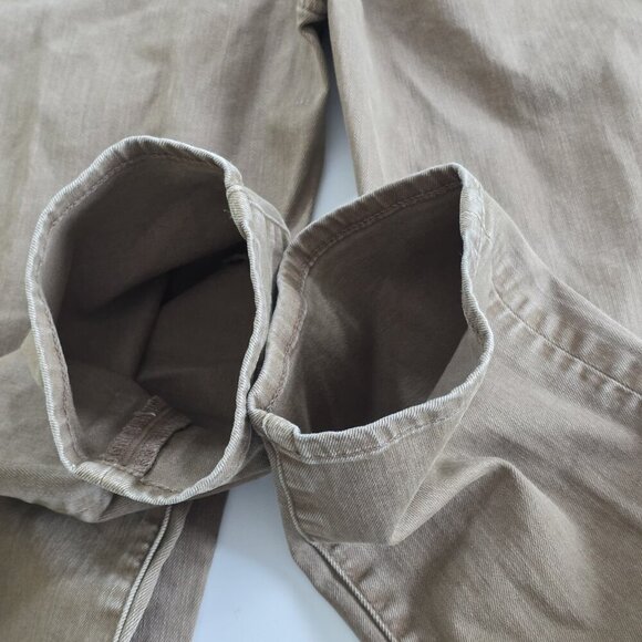 American Eagle Jeans Men 33x32 (28) Beige Airflex+  Athletic Fit Tapered Stretch - Picture 11 of 16